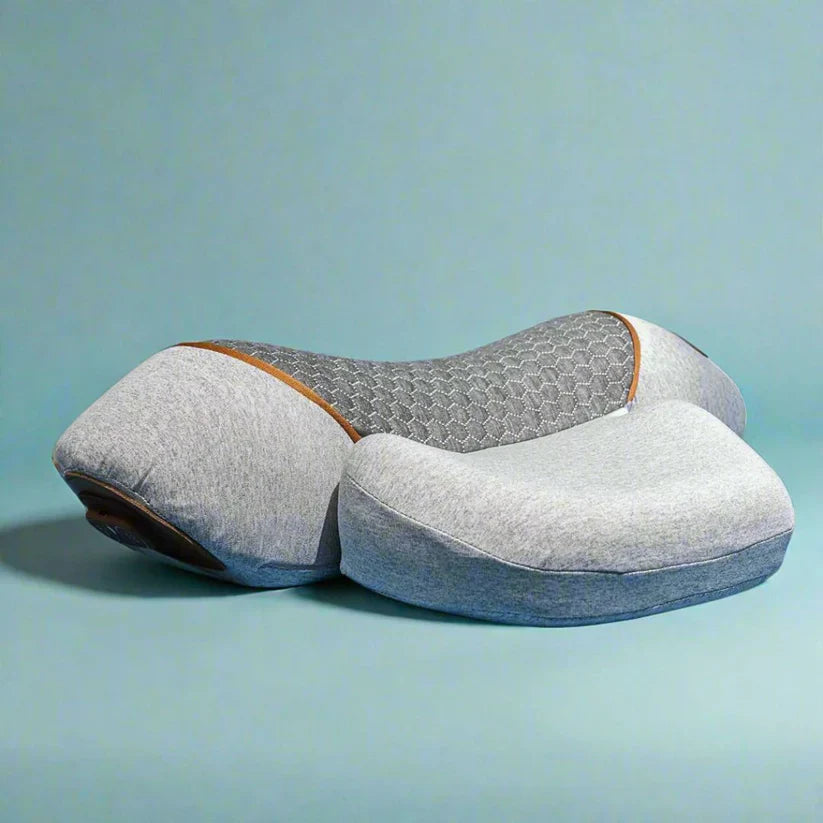 NeckioMed — Oreiller cervical chauffant à vibrations