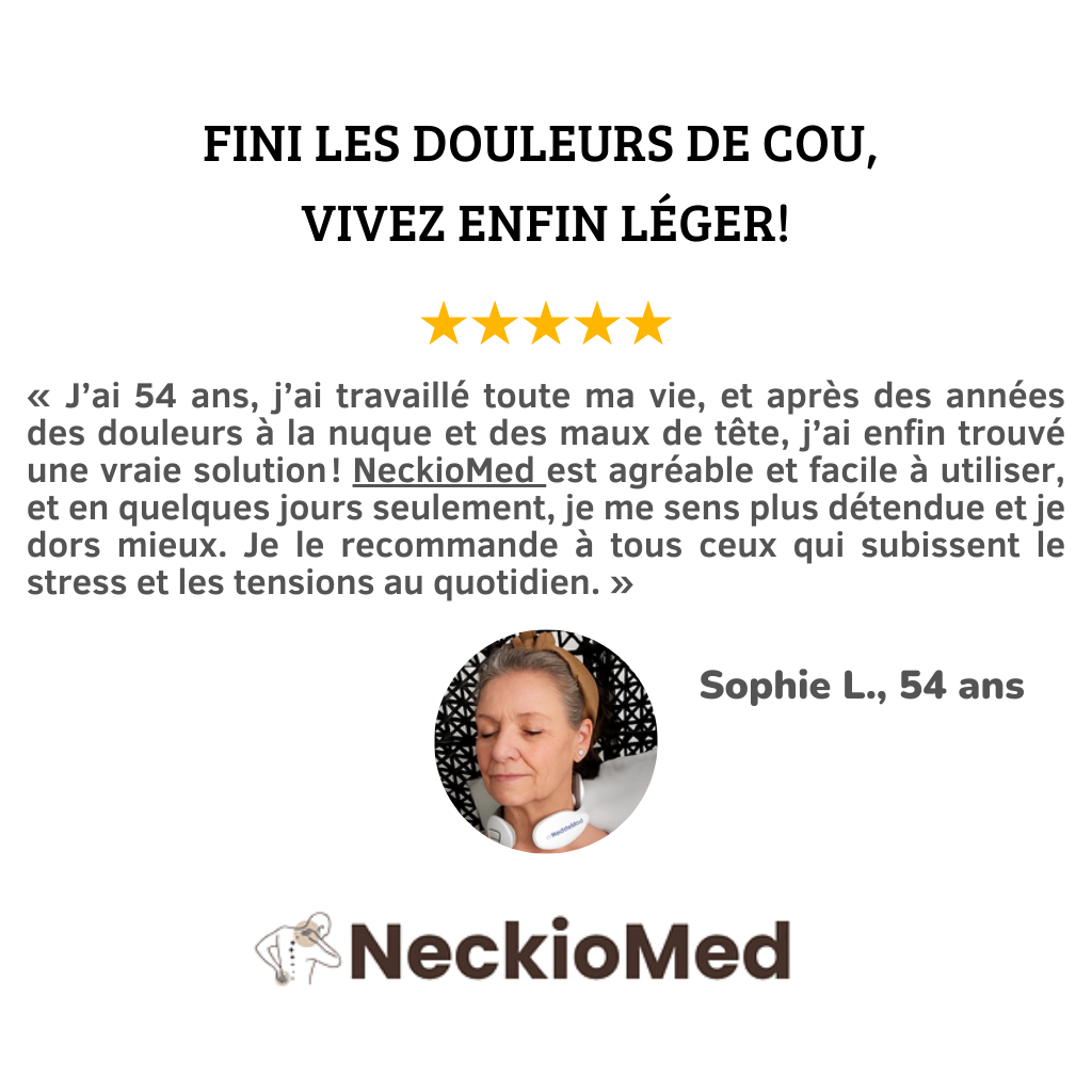Masseur cervical NeckioMed- Soulagement des douleurs du cou et des épaules