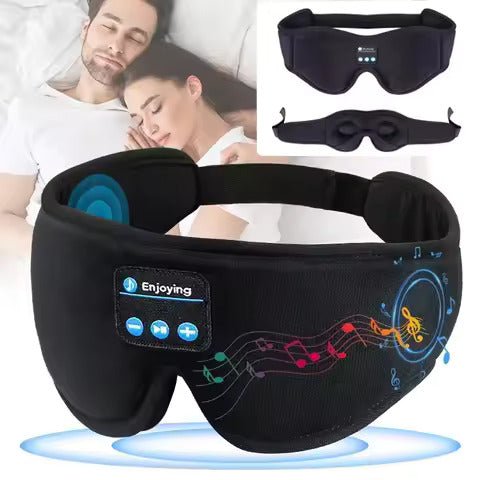 Masque de sommeil 3D doté de fonctionnalités audio intégrées