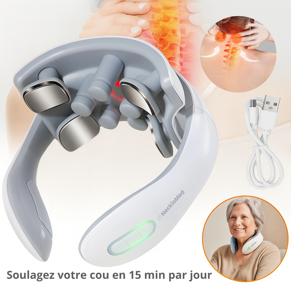 Masseur cervical NeckioMed- Soulagement des douleurs du cou et des épaules