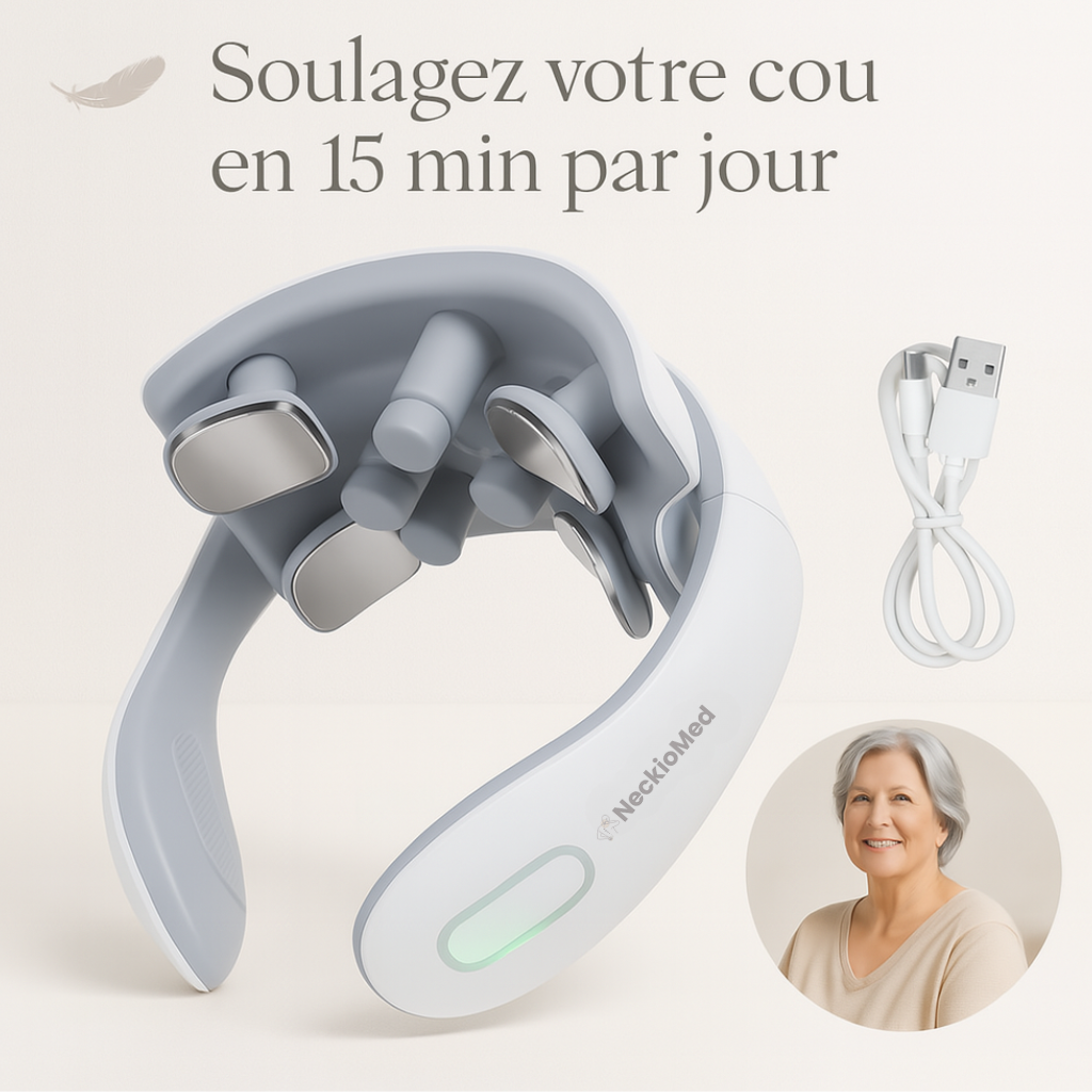 Masseur cervical NeckioMed- Soulagement des douleurs du cou et des épaules