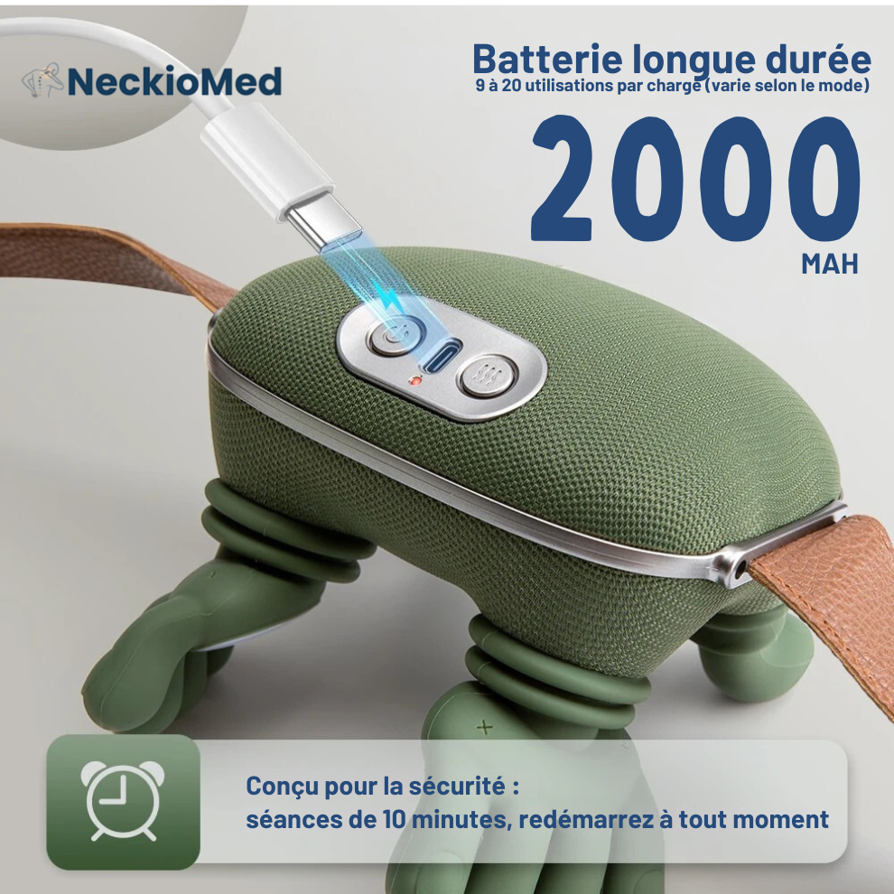 Masseur électrique multi-zones -cou, épaules, dos, jambes