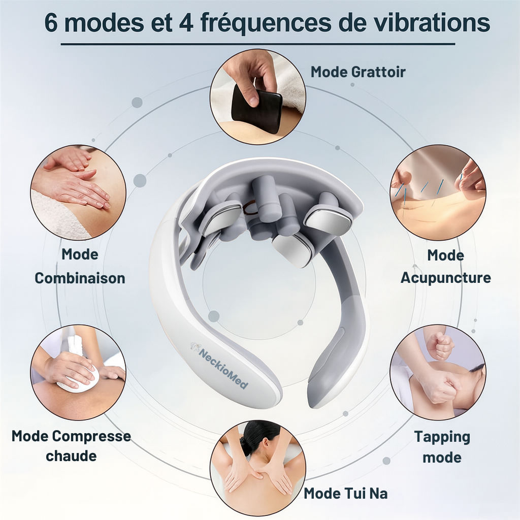 Masseur cervical NeckioMed- Soulagement des douleurs du cou et des épaules
