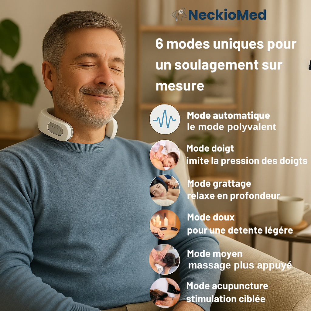 Masseur cervical NeckioMed- Soulagement des douleurs du cou et des épaules