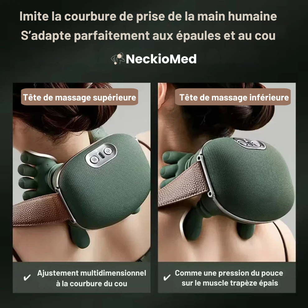 Masseur électrique multi-zones -cou, épaules, dos, jambes