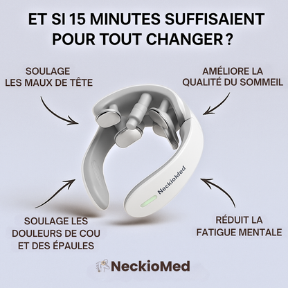 Masseur cervical NeckioMed- Soulagement des douleurs du cou et des épaules