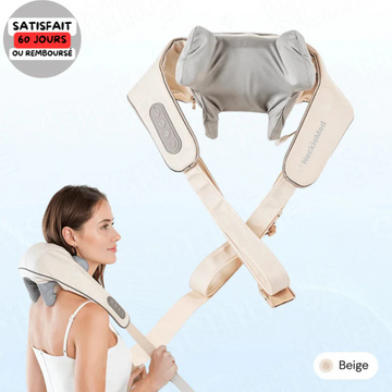 NeckioMed — Masseur cervical chauffant • Cou & épaules