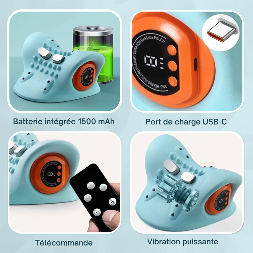 NeckioMed - Coussin cervical chauffant