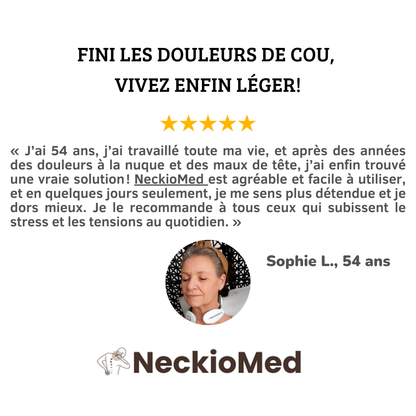 Masseur cervical NeckioMed- Soulagement des douleurs du cou et des épaules