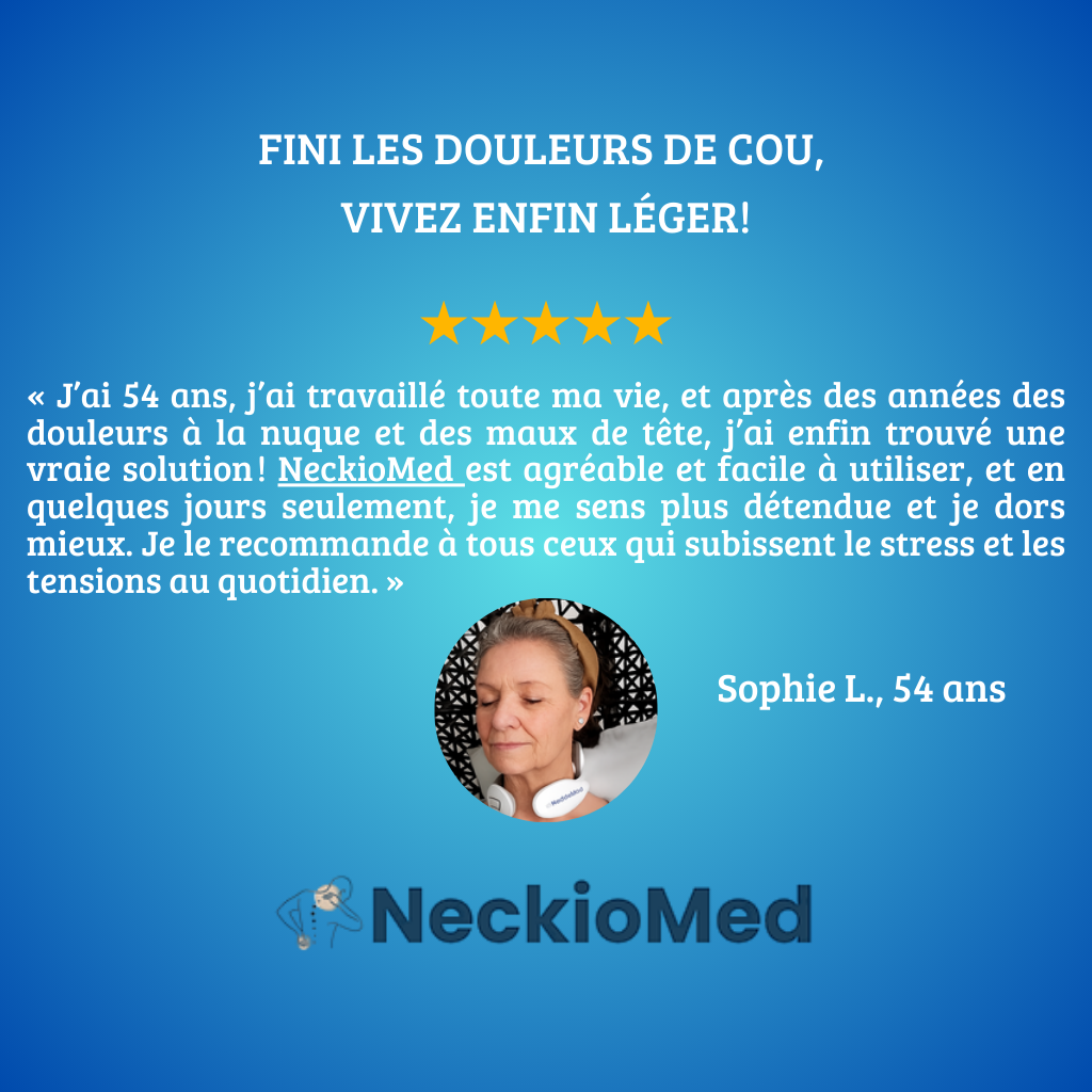 Masseur cervical NeckioMed- Soulagement des douleurs du cou et des épaules