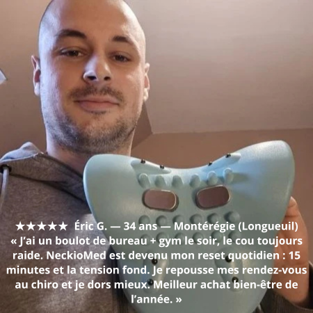 NeckioMed - Coussin cervical chauffant