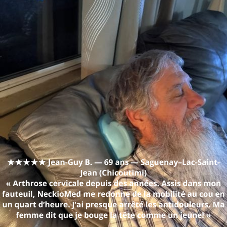 NeckioMed - Coussin cervical chauffant